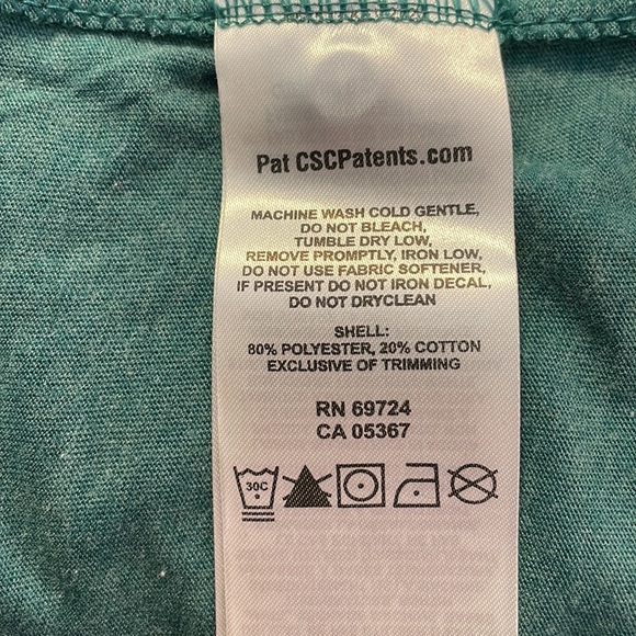 Columbia Men’s LG Omni-Wick Green Polo - Picture 7 of 7